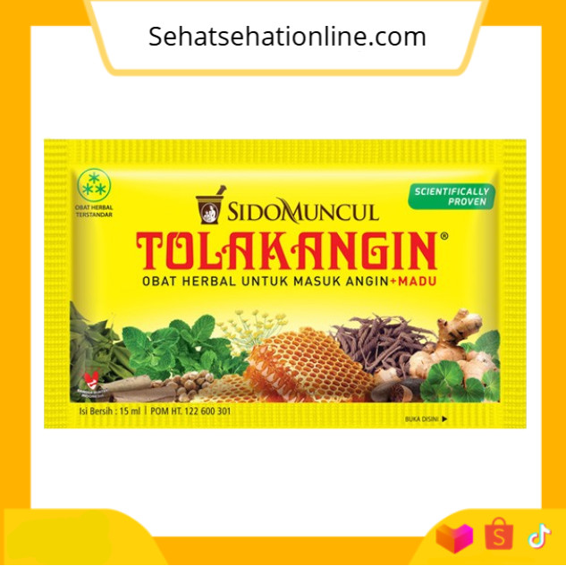 

Tolak Angin Cair Sidomuncul Box 12 Sachet Original
