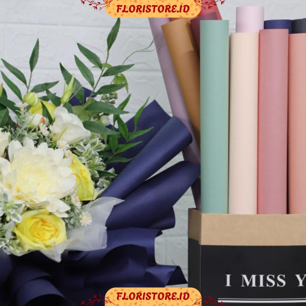 

DOFF PAPER / CELLOPHANE / FLORIST PAPER / KERTAS BUKET BUNGA / WRAPPING WRAPPER
