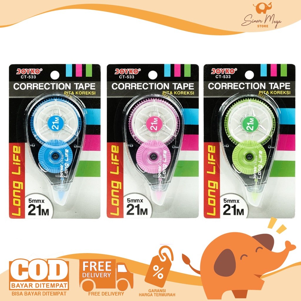 

Joyko Correction Tape / Tipex CT-533