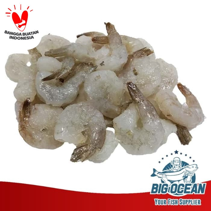 

Udang Vanamei Kupas Size M (51/60) IQF @1kg