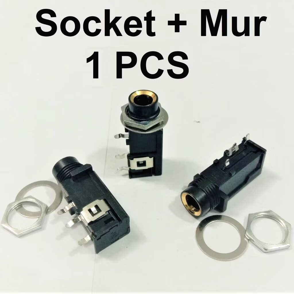 Socket Mic Mono / Mixer Kecil / Soket Akai Mono 3 Pin