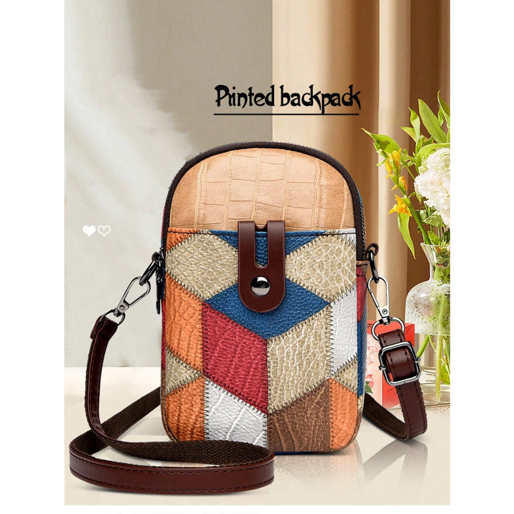 Tas HP Wanita Tas Viral Kekinian Tas Bahan Kulit 2025