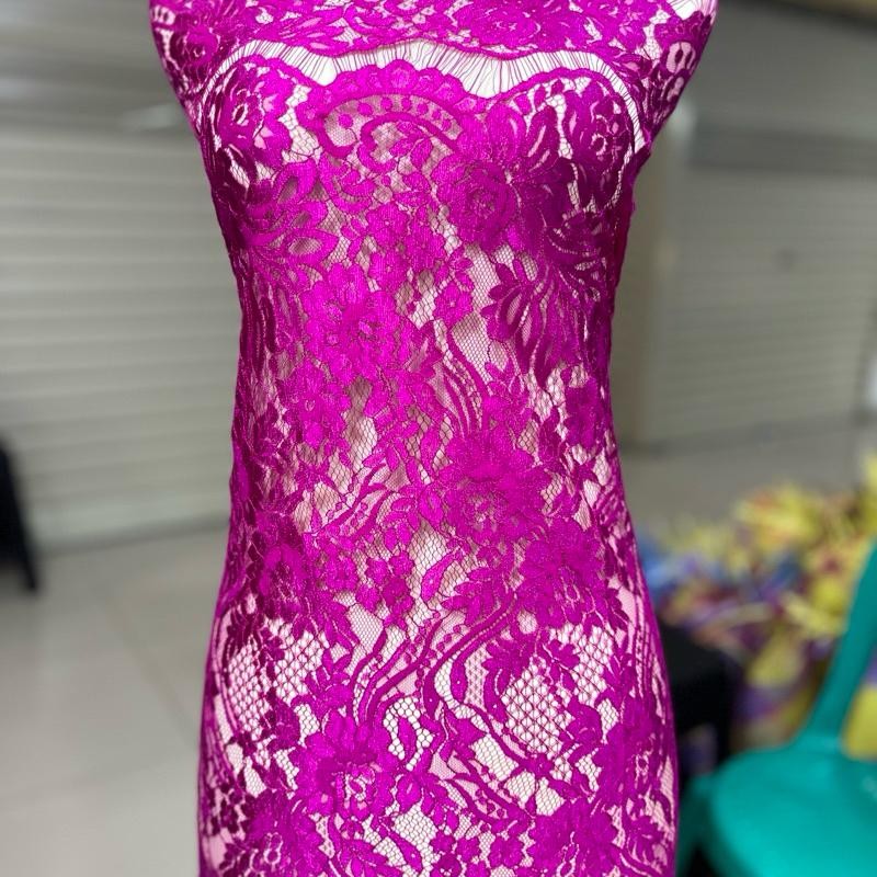 Brokat seragaman Kain kebaya warna cantik