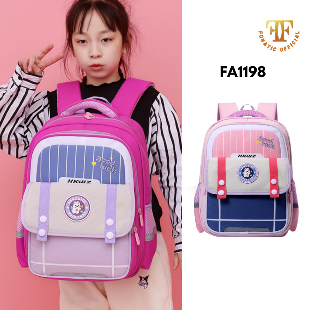 [FUNATIC] Tas Sekolah Anak Ransel Anak Karakter Tas Anak TK Tas Gendong Anak Perempuan FA1198
