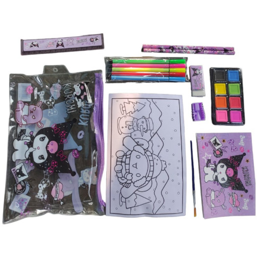 

sanrio drawing set/perlengkapan mewarnai set