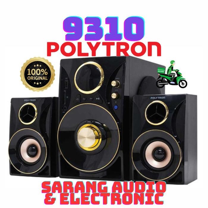 Speaker Multimedia Polytron PMA 9310 PMA9310 Original Bluetooth USB