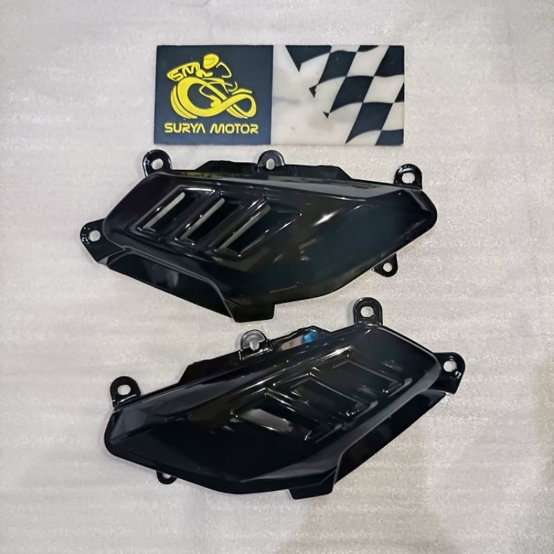 Sirip Samping Model Hiu Sirip Hiu Hitam Glossy Nmax Old 155