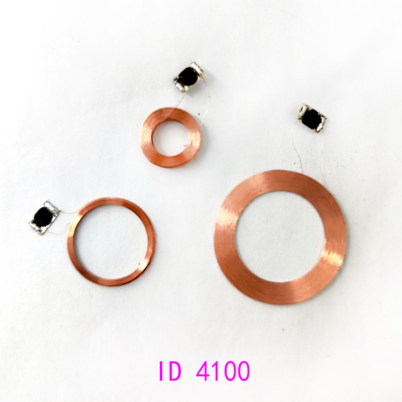 

Read Only Diameter 15mm 23mm 11mm 125KHz ID TK4100 COB Coil RFID passive cards EM4100 Chip antenna tags tag