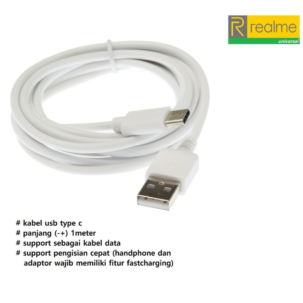 Usb type C  kabel charger realme GT2 (RMX3311 / RMX3312) - GT 2 PRO (RMX3301)