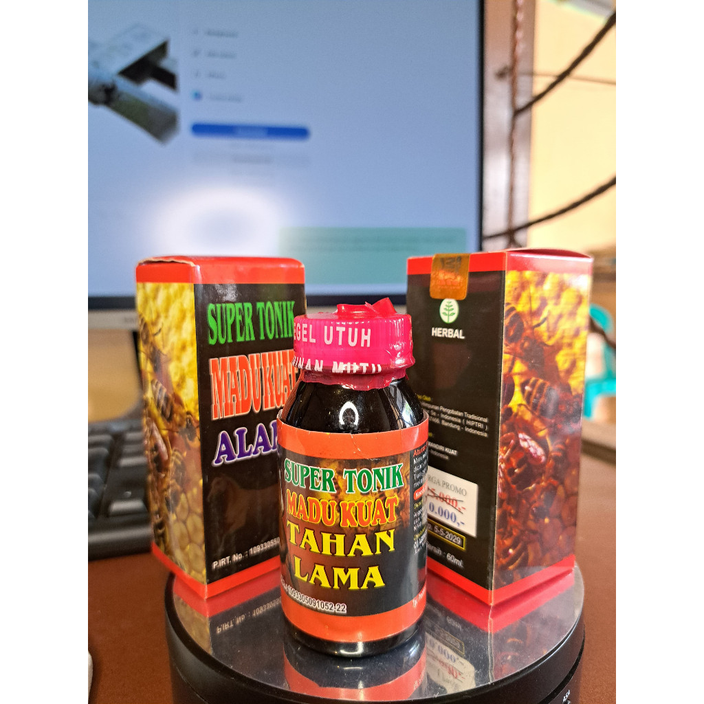 Madu Tonik Tjap Kuda 6x KEMASAN BARU Asli Original - Madu Tonik super By JakMallBekasi