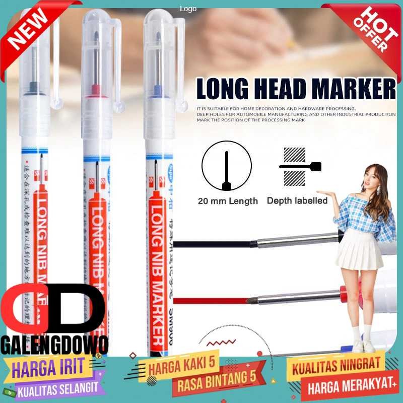 

Toddi Spidol Kepala Panjang Long Nib Head Marker Waterproof - 317