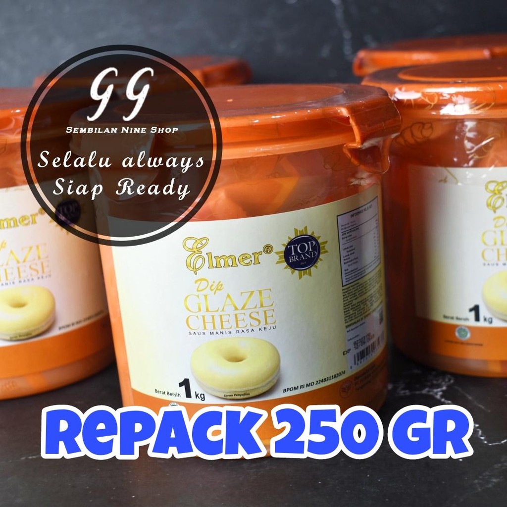 

ELMER 250 Gram CHEESE Dip GLAZE Keju Glazing