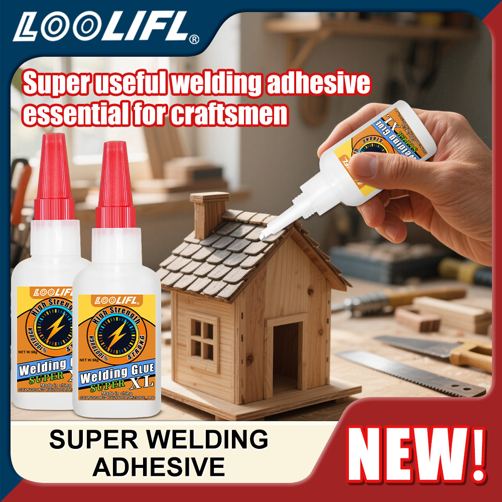 

LOOLIFL- super all-purpose adhesive, high-strength oily welding adhesive, waterproof, instant bonding, necessary for craftsmen.