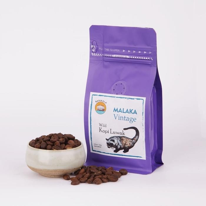 

Fresh Roast 100% murni Kopi Luwak Vintage Malaka 120g Robusta Sumatra - Biji-beans