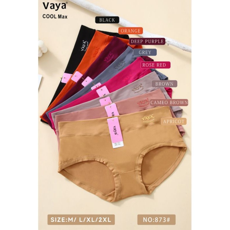 KM38ED GROSIR 12PCS CELANA VAYA 823 & 873 / CD WANITA VAYA / CELANA DALAM WANITA VAYA 823