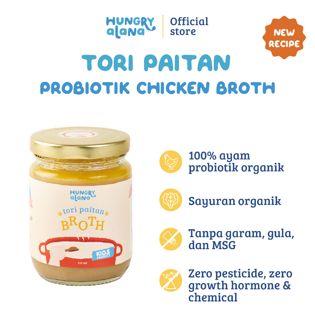 

Hungry Alana - Tori Paitan Broth - Kaldu Ayam Probiotik