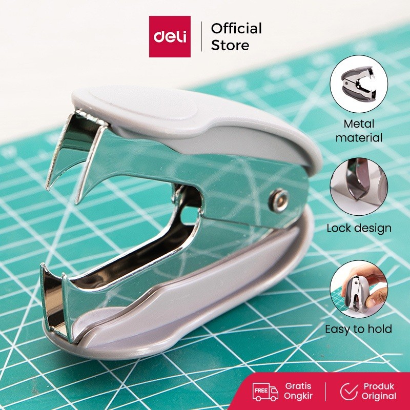 

Deli Pencabut isi Staples desain ergonomis untuk penggunaan yang nyaman 25lembar E0232