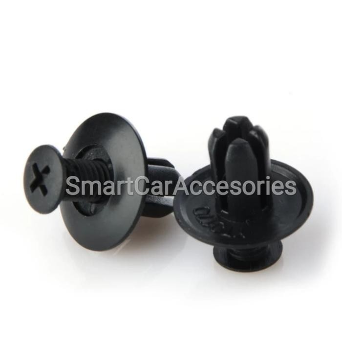 Klip Bemper Kancingan Bemper klip Fender Hitam Universal