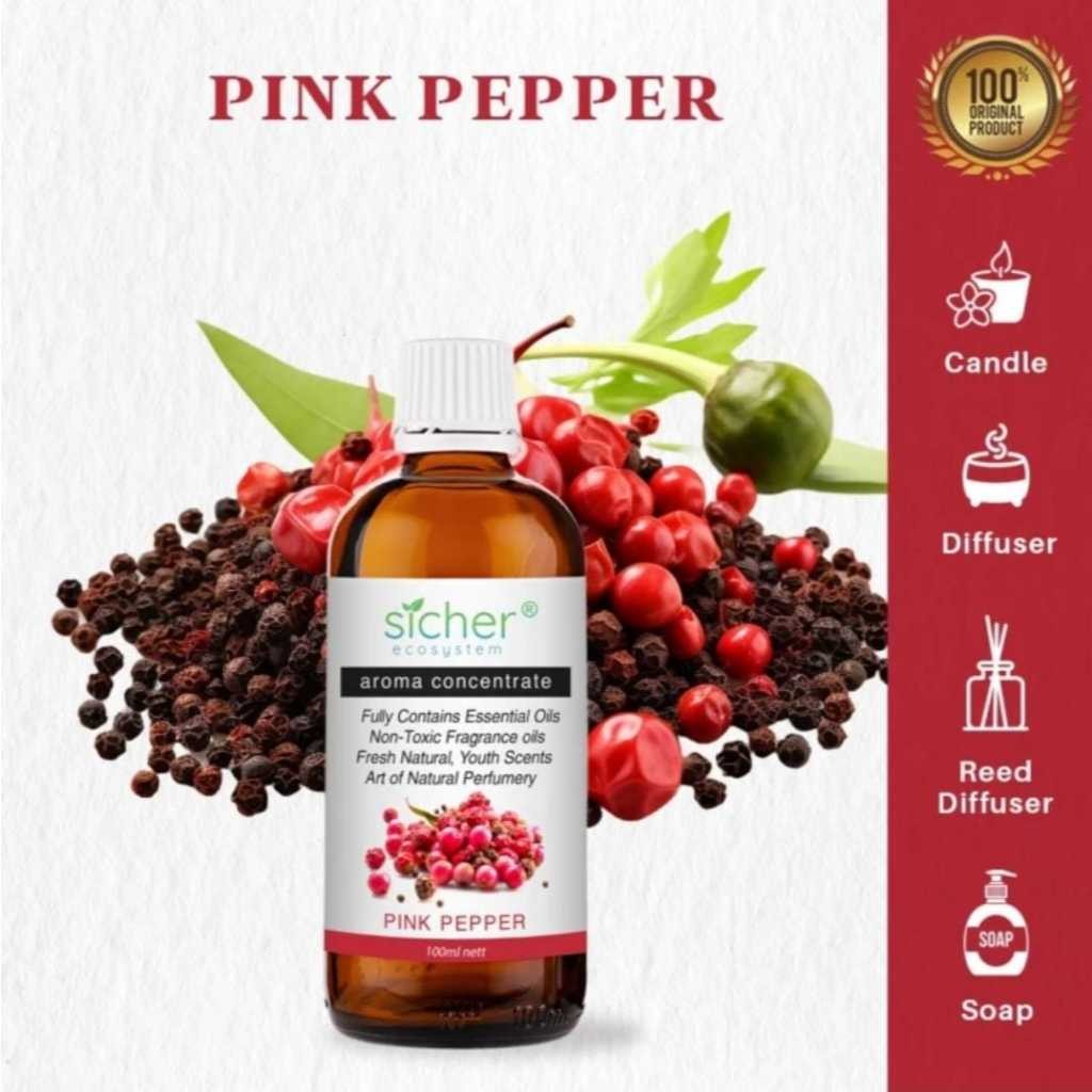 Sicher Fragrance Oil Pink Pepper 100ml