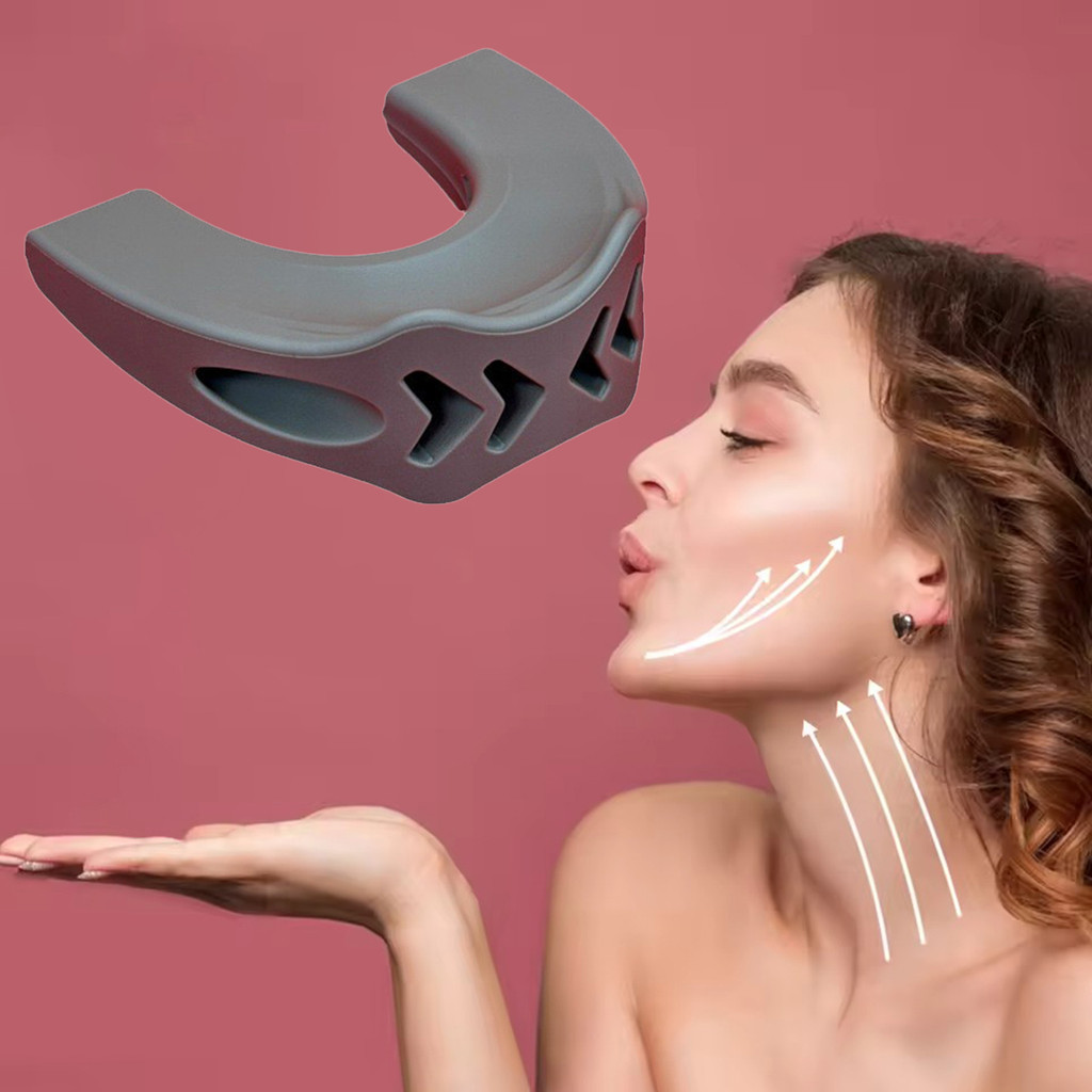 alat olahraga rahang Silikon food grade jawline exercise Mengencangkan otot rahang alat latihan raha