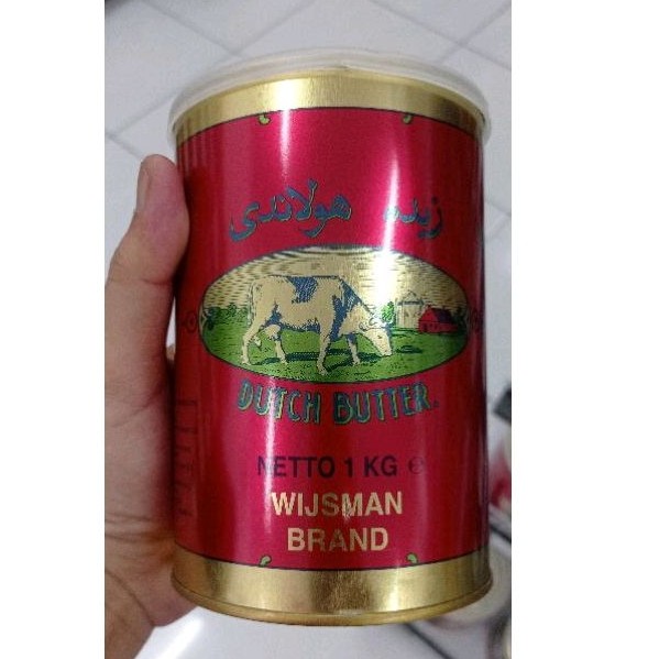 

WIJSMAN Butter - Mentegga Import Belanda - Kaleng 1 kg