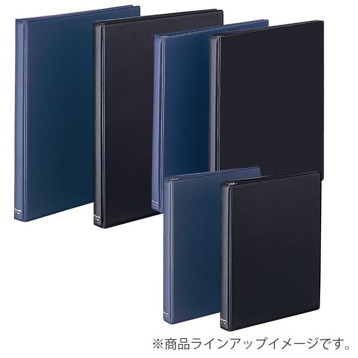 

BINDER NOTE A5 Kokuyo 20Ring besi (include pembatas+kertas20lbr) caleb - Dark