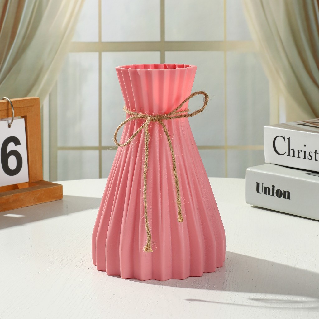 (VAS PLASTIK) Vas Bunga Aesthetic Vas Bunga Ruang Tamu Dekorasi Meja Makan dan Ruang Tamu Rumah