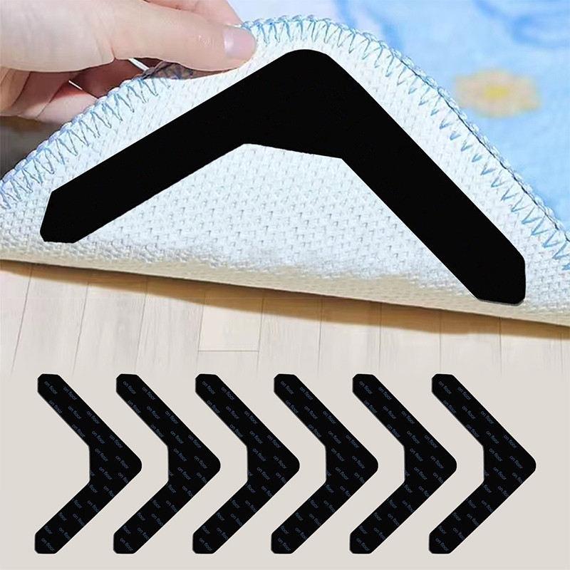 Carpet anti Slip Sticker Self-adhesive Detachable Carpet Stopper Suitable For Tile Flooring And Wood