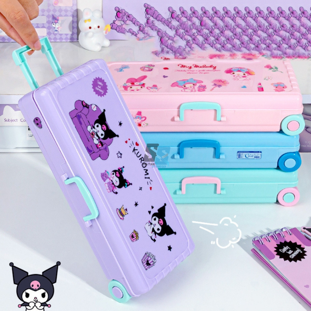 

COD BOX PENSIL BENTUK KOPER tanpa isi DIY stiker 2d