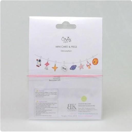 

Promo OHSOME - Klip Foto Kayu Cowry Mini Garland / Jepitan Kayu Dekorasi DIY