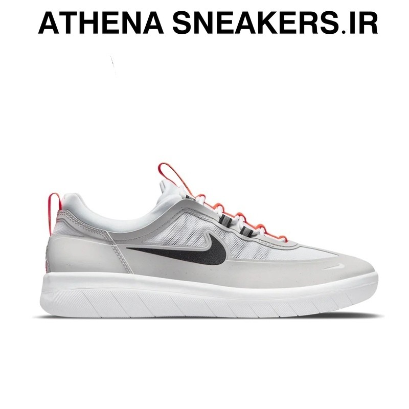 Sepatu Nike SB NYJAH Free 2 Neutral Grey White Red Black BNIB Original