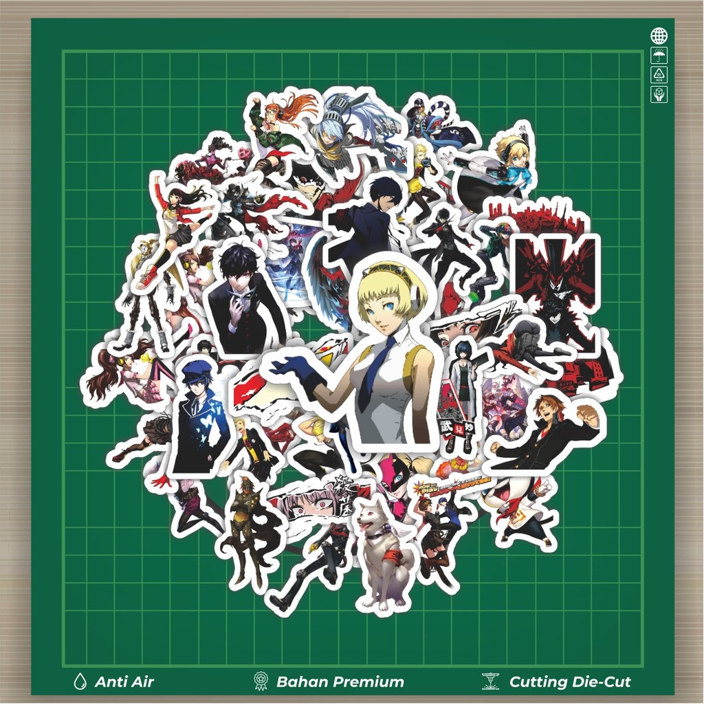 

HOT 50 PCS STIKER Stiker Video Game Series Person A5 V3 Stiker Fashion Cars Decal Dingin Kartu Album Custom Vinyl Anti Air- Sticker Aesthetic Buku Journal Koper Casing HP Tablet Laptop Helm Motor Botol Minum