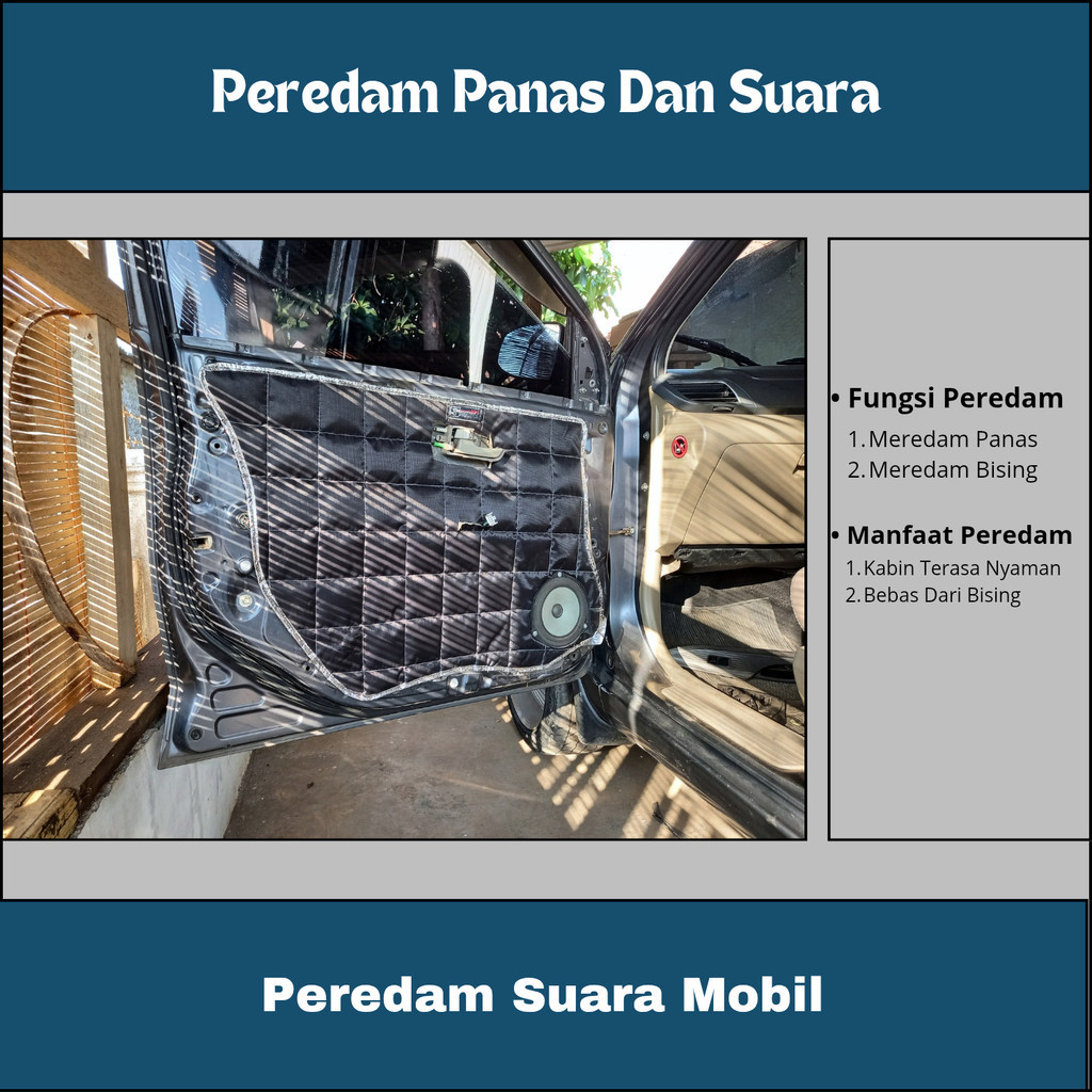 SIGMA Peredam Suara 4 Pintu Mobil MITSUBISHI KUDA Best Quality