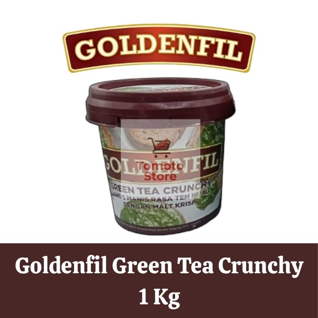 

✨ TOMOTOSTORE ✨ GOLDENFIL Green Tea Crunchy 1kg / 1 kilogram
