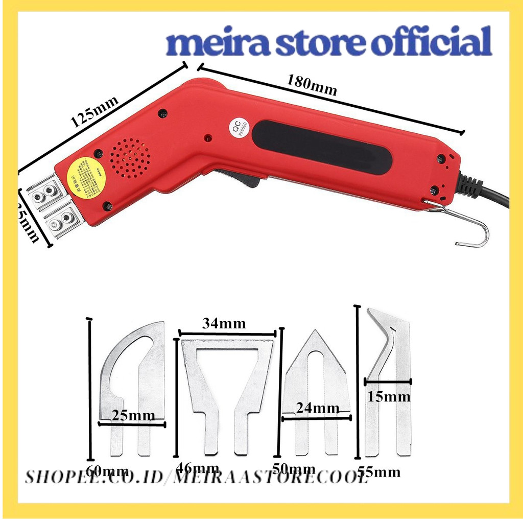 

100W Hand Hold Heating Knife Cutter Hot Cutter Fabric Rope Electric Cutting Tools Hot Cutter New Arrival