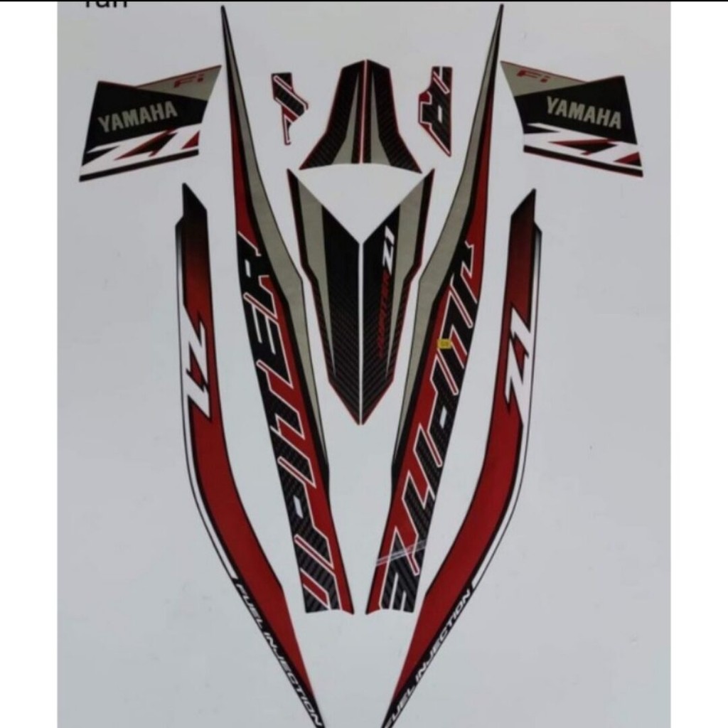 Striping Ori body Yamaha Jupiter Z1 fi new robot 2020 2021 stiker bawaan original bodi yamaha jupite