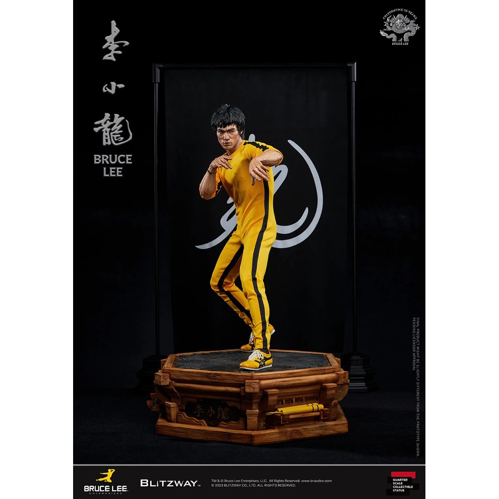 Blitzway Bruce Lee (50th Anniversary) Scale 1/4