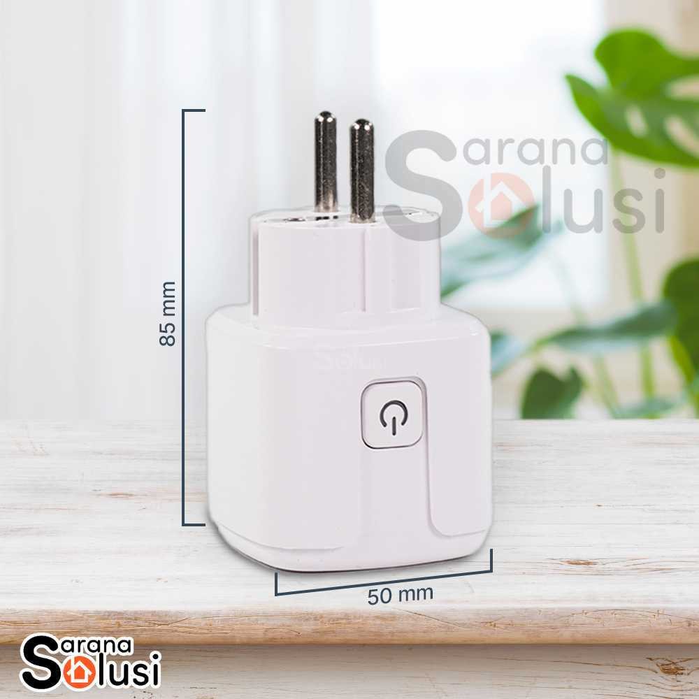 Colokan Steker Smart Plug WiFi EU Plug 16A Monitoring