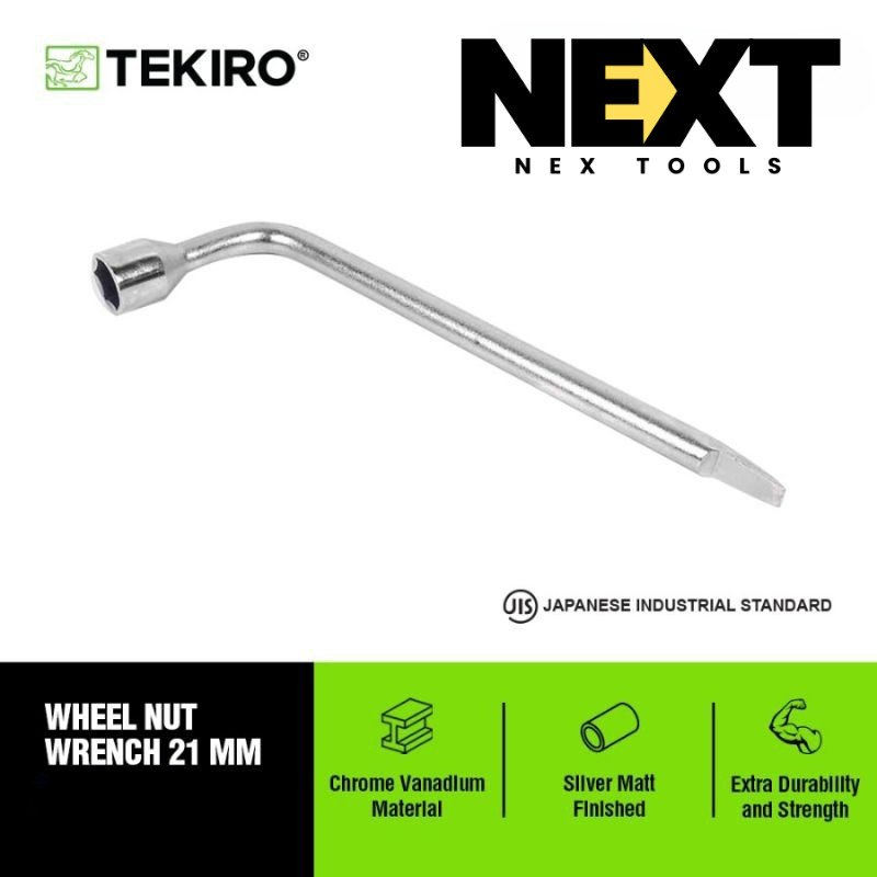 TEKIRO KUNCI RODA L – KUNCI MOBIL & MOTOR – ALAT BENGKEL – NEX TOOLS