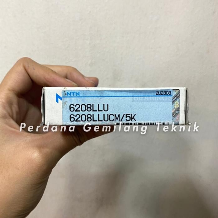 Ball Bearing 6208 LLU NTN | Bearing 6208-LLU NTN | Bearing 6208-2RS NTN | Bearing NTN Tutup Karet 62
