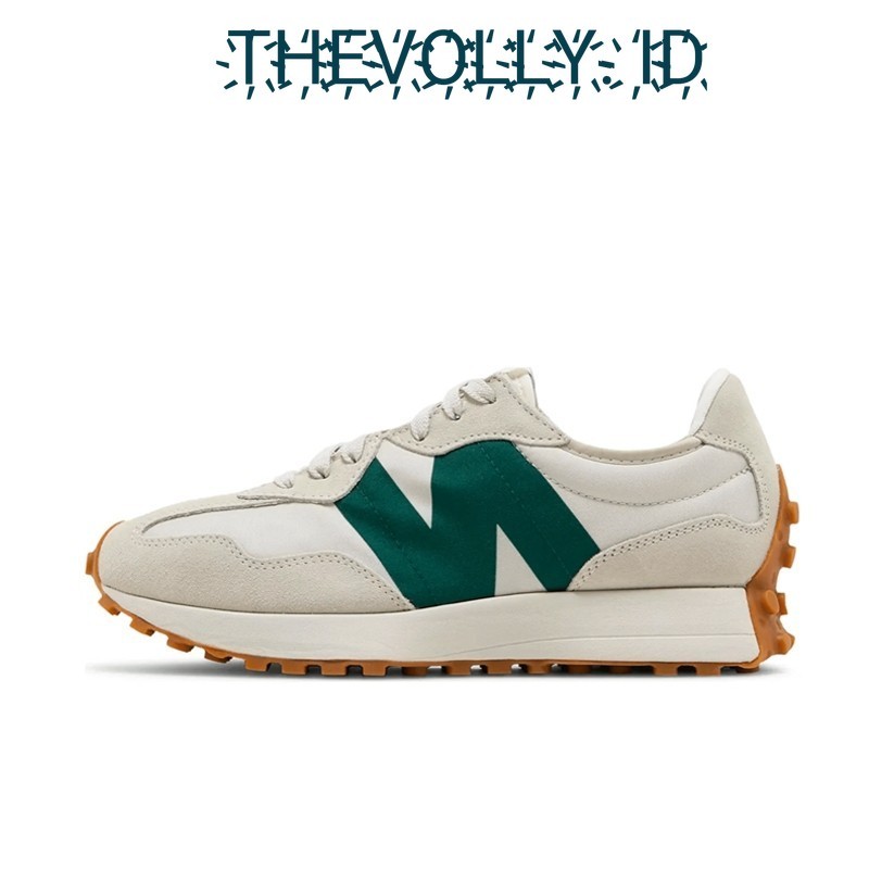 Sepatu NB New Balance 327 Beige Green BNIB Original / Sneakers Pria