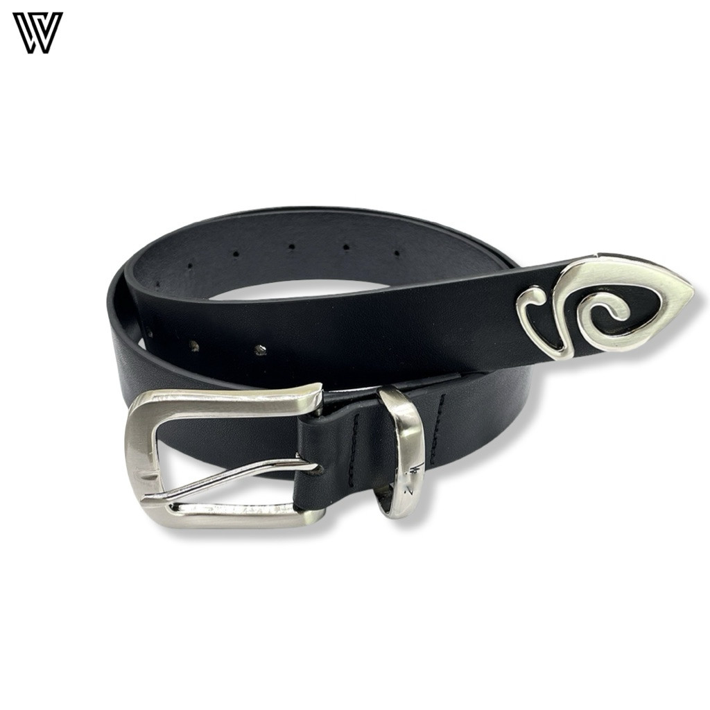 Stussy Leather Belt Logo