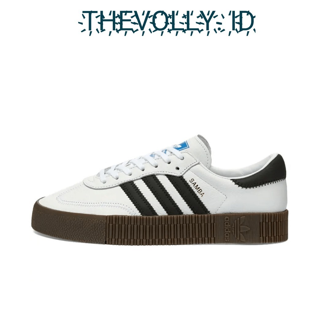Sepatu Adidas Samba Rose White Black BNIB Original / Sneakers Pria