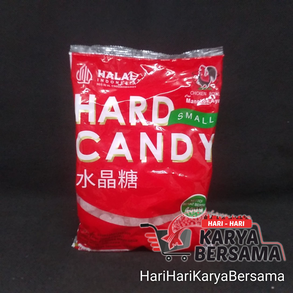

HARD SMALL CANDY CAP MANGKOK AYAM GULA BATU 1/50/400GR
