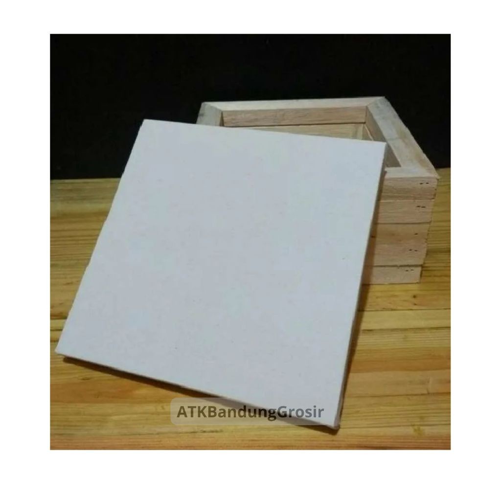

Kanvas Lukis Murah Berkualitas Ukuran 20x20AL Canvas Board Art Tools Media Lukis - SHESB