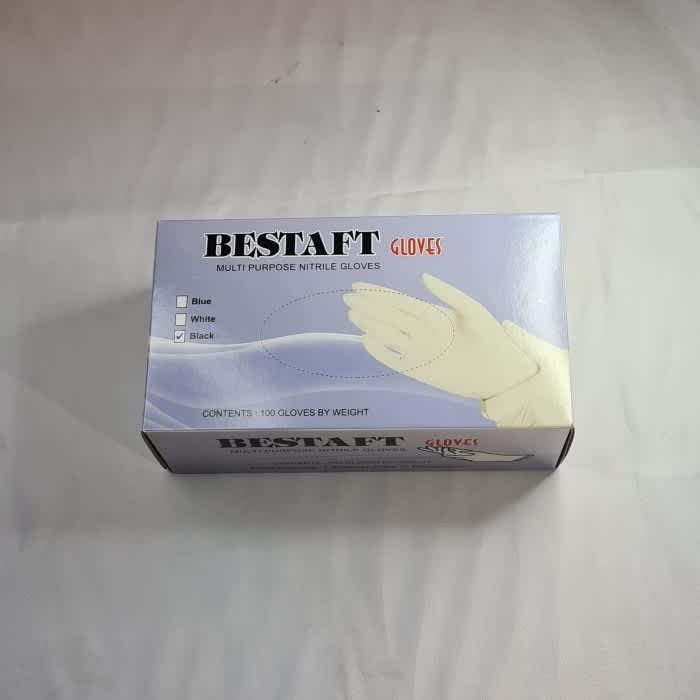 Hand Glove Nitrile / Sarung Tangan Bestaft Nitrile Hitam