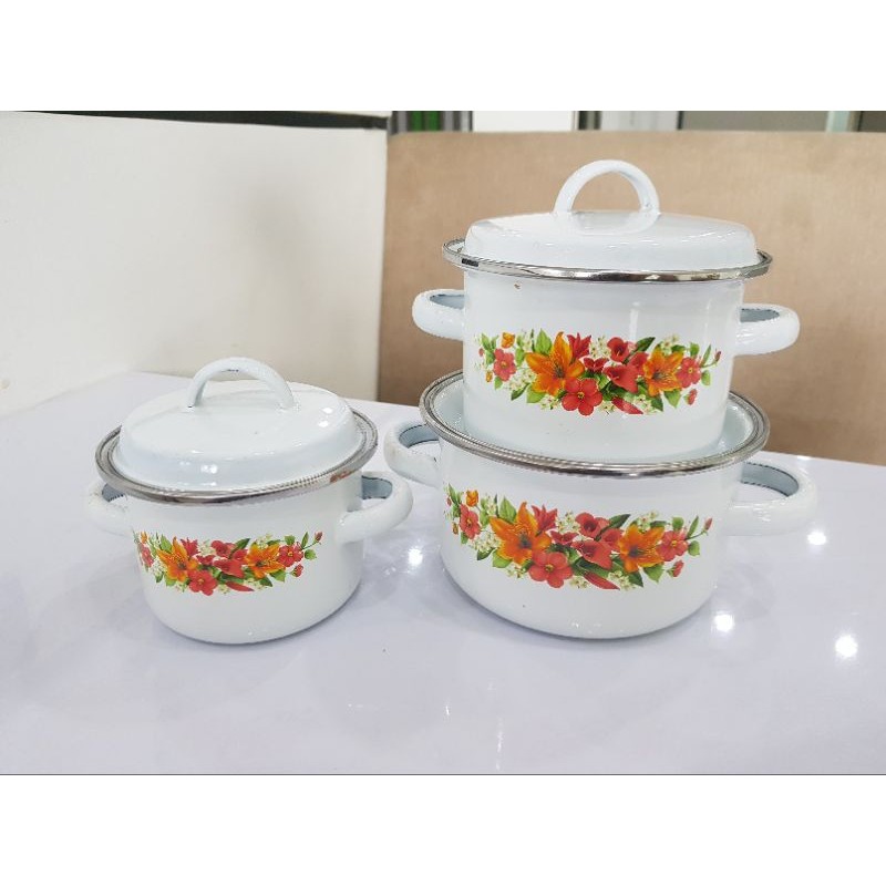 PANCI ENAMEL WELLINGTON | DUTCH OVEN METAL HANDLE | PANCI ENAMEL TUTUP | PANCI SAYUR