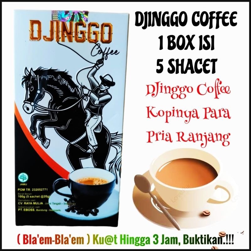 

DJINGGO COFFEE 1 BOX ISI 5 SACHET ORINGAL