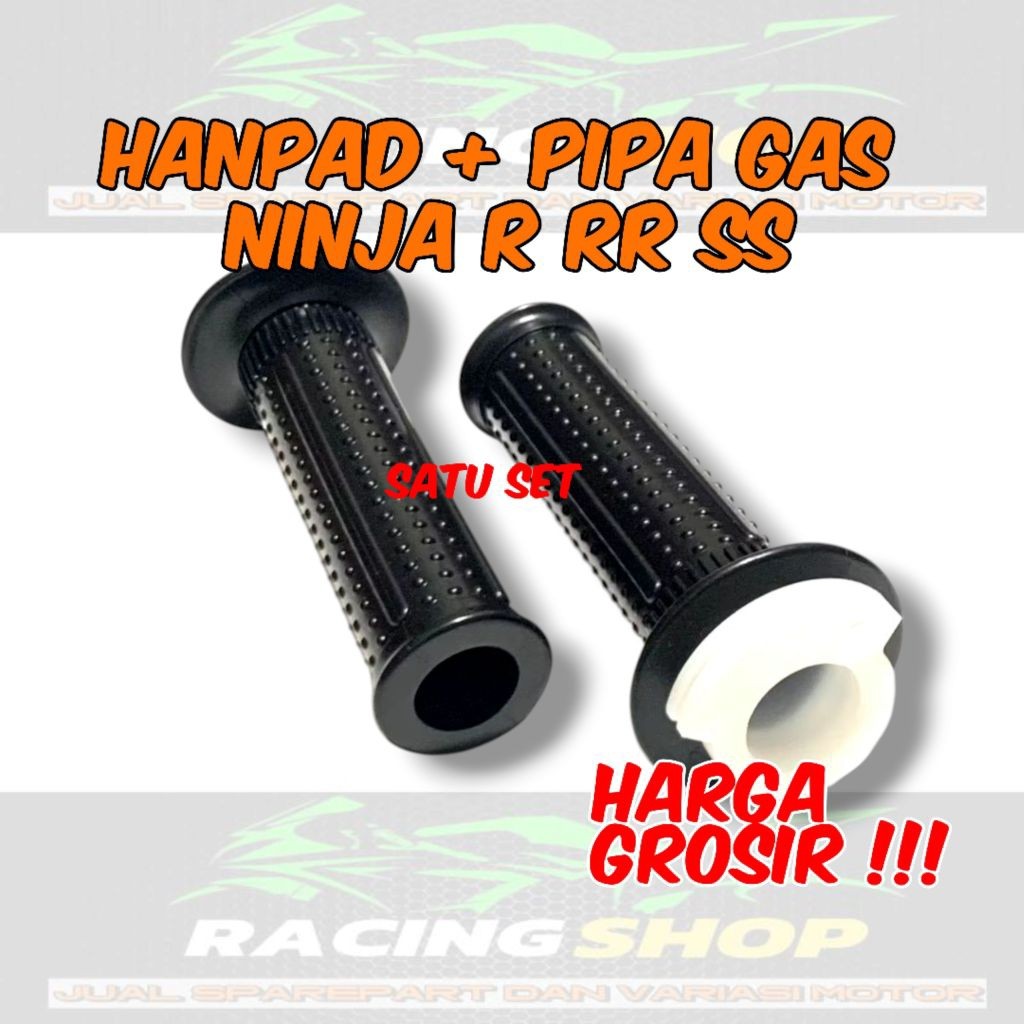 Handpad Handgrip plus Pipa Gas Ninja R Ninja RR Ninja SS