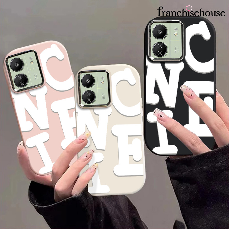 Casing Redmi Sederhana bagus Soft Case Lucu Chubby Case Fashion Cocok untuk Redmi Note 9A 9I 12 9C 1